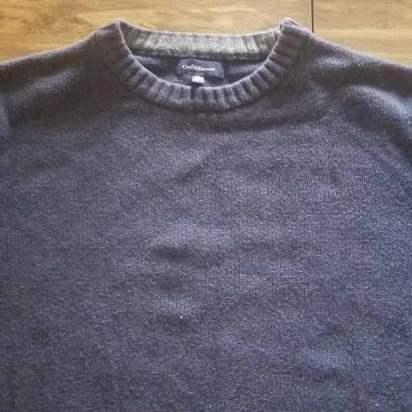 Sweater, Croft & Barrow, like new, worn once, dark blue - Picture 6 of 6